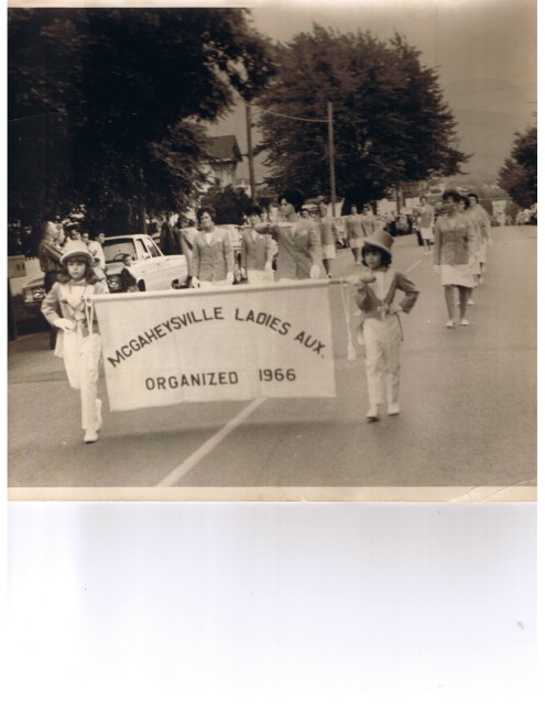 Ladies Marching in a Parade